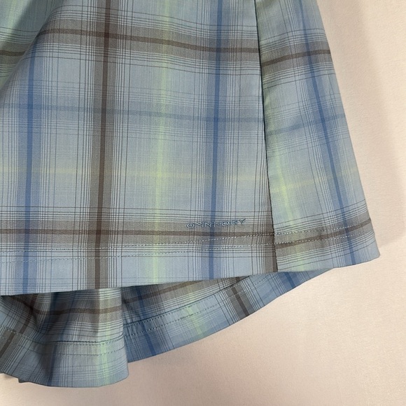 Columbia Omni-Dry Titanium Blue Plaid Skort - Picture 7 of 10
